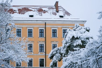 Rzeszow Castle, or Lubomirski Castle (in Polish: Zamek w Rzeszowie), in Rzeszow, Poland © Bede Sheppard/Wirestock Creators