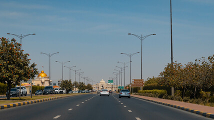 Fototapeta na wymiar Sharjah, UAE- 16042023: Sharjah city view
