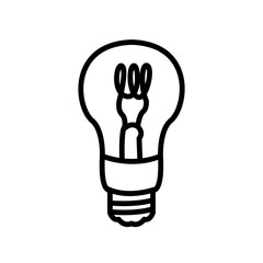 Bulb icon template PNG