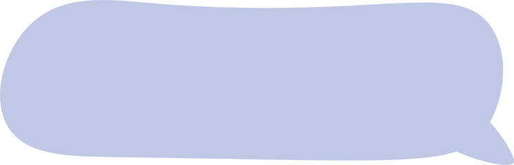 pastel speech bubble on transparent background . chat box or chat  square and doodle message or communication icon Cloud speaking for comics and minimal message dialog