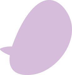 pastel speech bubble on transparent background . chat box or chat  square and doodle message or communication icon Cloud speaking for comics and minimal message dialog