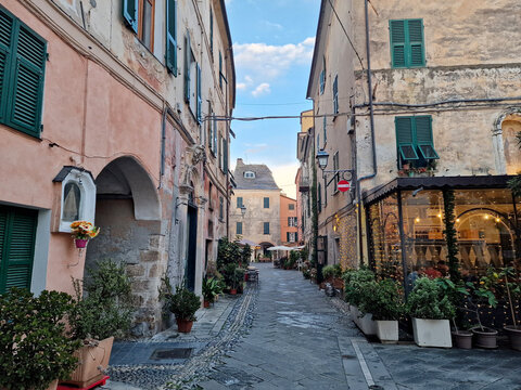 Finalborgo liguria medieval village Italy