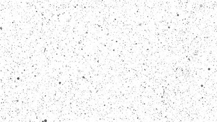 Black particles explosion isolated on white background. Abstract dust overlay texture. Abstract vector grunge surface texture background