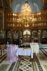 Interior of an old church
