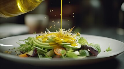 fresh avocado salad, Generative AI