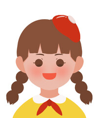 cute little girl avatar