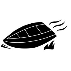 Boat icon illustration