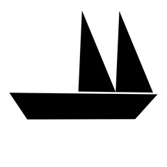 Boat icon illustration