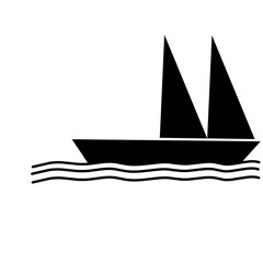 Boat icon illustration
