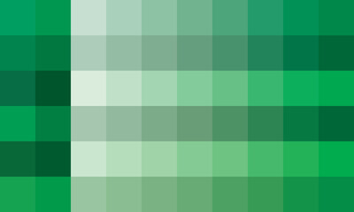 Abstract background with a green and fresh geometric pattern, with shades of green - Stock vector illustration