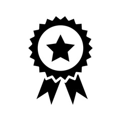 medal icon template. medal symbol vector sign isolated on white background..eps