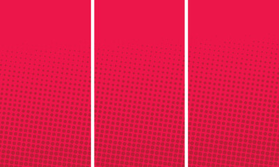 Dynamic style banner vector design with red color - Vector illustration