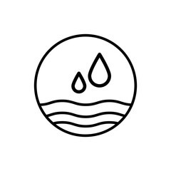 absorption icon vector illustration on white background 