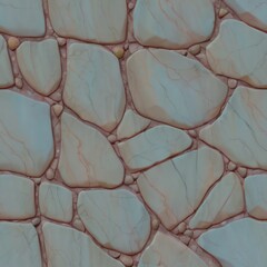 Seamless tileable decorative stone wall texture.