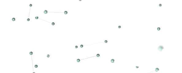 Concept of Network, internet communication. 3d illustration