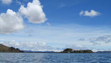 Fototapeta premium lago Titicaca