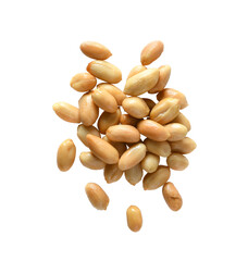 peanuts isolated on transparent png