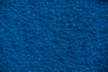close up background and texture of stretch marks cracked on glass surface