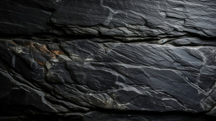 Black slate stone texture background element new quality universal  technology stock image illustration design generative ai