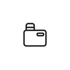 Oil Auto Car Outline Icon