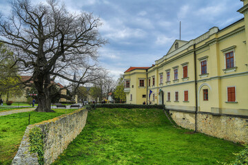 Fototapeta na wymiar Rákóczi Castle in Sárospatak