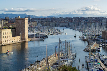 Obraz premium Le Vieux-Port de Marseille