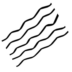 Cute doodle.abstract shape.memphis decoration.