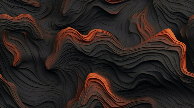  Tile  black slate lava stone texture background pattern element new quality universal colorful technology stock image illustration design generative ai