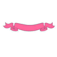 Pink Ribbon Banner