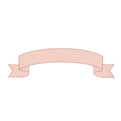 Red Pastel Ribbon