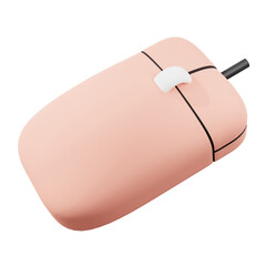 3d icon minimal rendering mouse