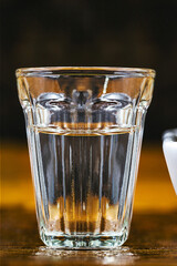 Cachaça, drops, cane or sugar cane is the name given to brandy produced in Brazil. Typical food and drinks from Brazilian restaurants or bars.