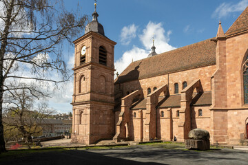 Obraz premium Cathédrale Saint-Dié de Saint-Dié-des-Vosges, Grand Est, France