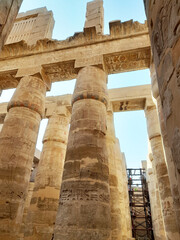 Great hypostyle hall - Temple of Karnak - Egypt