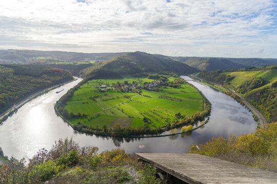 River Saar at the area called Kleine Saarschleife