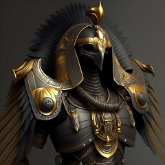 The Great Egyptian God Osiris, Generative AI