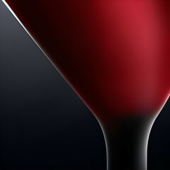 red wine glass background -  black and red wine color background - abstract background - Generative AI