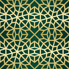 Islamic background with traditional style arabic. Seamless pattern for card, background, fabric or abstract design. Muslim ornament.