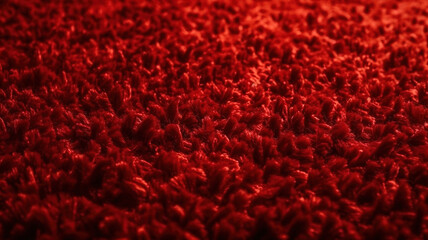 Carpet covering background. Pattern and texture of scarlet carpet. Generative Ai