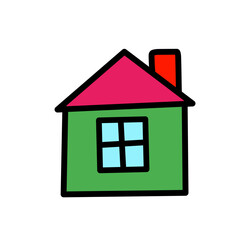 house home illustration vector