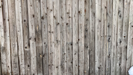 Fence made of wooden slats as a Location, Background, texture, copy of space, frame. Abstract natural graphic resource