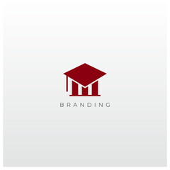 M Letter Logo Vector Trademark. Universal M Logotype Brand