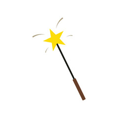 Illustration of magic wand