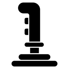 Modern design icon of joystick 