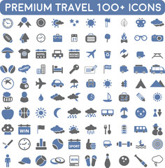 set of icons | premium travel flight icon pack with addition Normal Routine signs 200 icon pack