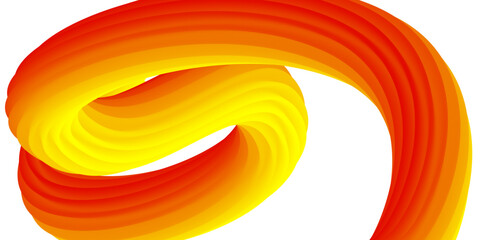 Abstract volumetric background. Cords. Tube toothpaste. Minimalism. Creative modern background. Cover design, wallpaper, background. EPS vector.