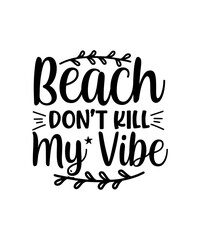 Fototapeta premium SVG Bundle, Summer and Beach Bundle, Summer SVG, Beach SVG, 11 designs,Summer svg bundle, Summer quotes bundle, Summer svg, Beach Life SVG, Summer shirt svg, Beach svg bundle, Cricut Cut Files, Silhou
