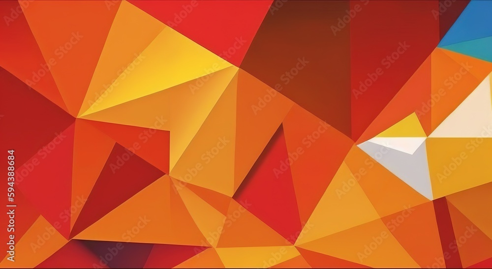 Poster minimal background. orange elements. dynamic composition of the form.