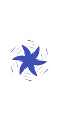 abstract star logo