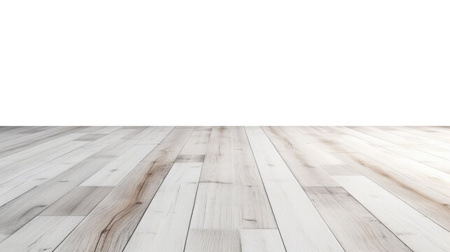 gray wooden floor , isolated on transparent background cutout , generative ai
